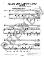 Schumann, Robert: Adagio and Allegro A flat major op. 70 Product Image
