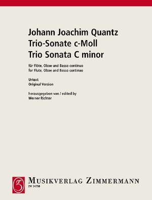 Quantz, Johann Joachim: Trio Sonata C minor