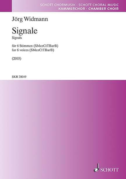 Widmann, Jörg: Signals