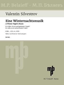 Silvestrov, Valentin: A Winter Night’s Music