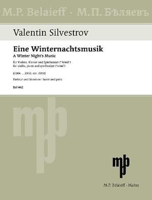 Silvestrov, Valentin: A Winter Night’s Music