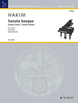 Hakim, Naji Subhy Paul Irénée: Sonate basque