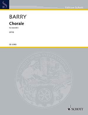 Barry, Gerald: Chorale
