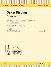 Rieding, Oskar: Concerto B minor op. 35