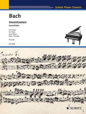 Bach, Johann Sebastian: Invention D major BWV 774