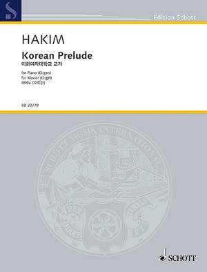 Hakim, Naji: Korean Prelude