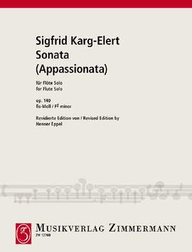 Karg-Elert, Sigfrid: Sonata (Appassionata) op. 140