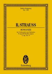 Strauss, Richard: Romanze F Major o. Op. AV. 75
