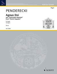 Penderecki, Krzysztof: Agnus Dei