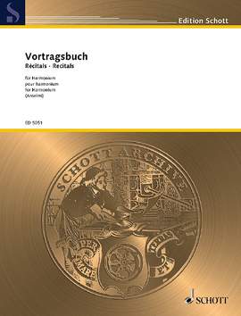 Vortragsbuch für Harmonium