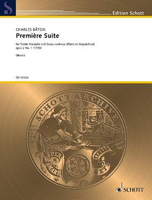 Bâton, Charles: Première Suite op. 2/1