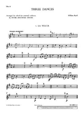 Byrd, William: 3 Dances