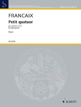 Françaix, Jean: Petit quatour