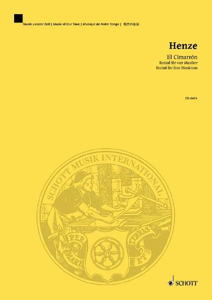 Henze, Hans Werner: El Cimarrón