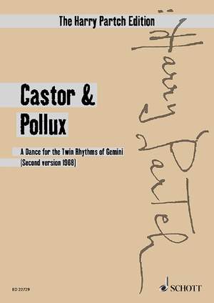Partch, Harry: Castor & Pollux