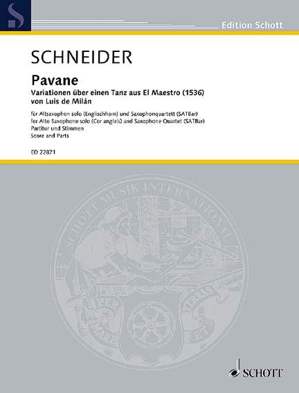 Schneider, Enjott: Pavane