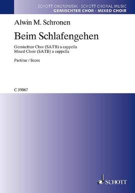 Schronen, Alwin Michael: Beim Schlafengehen