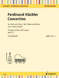 Kuechler, Ferdinand: Concertino D major op. 12