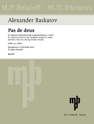 Raskatov, Alexander: Pas de deux