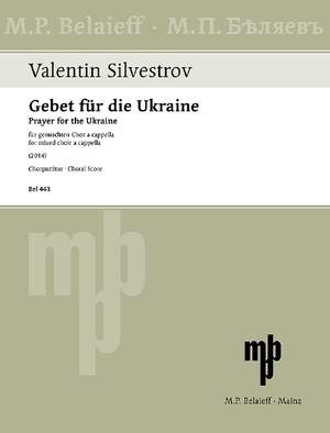 Silvestrov, Valentin: Prayer for the Ukraine