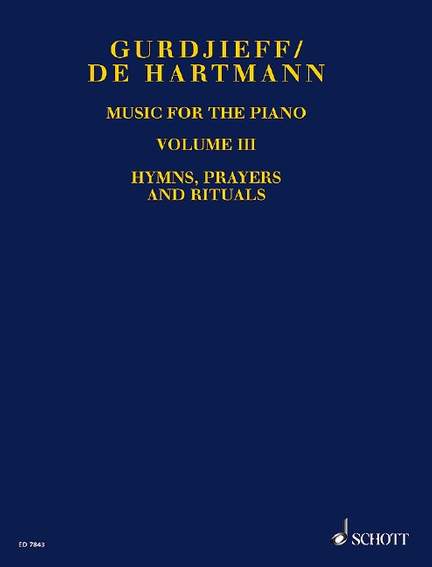 Gurdjieff, Georges Ivanovich / Hartmann, Thomas de: Music for the Piano