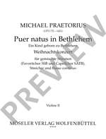 Praetorius, Michael: A child is born in Bethlehem Product Image