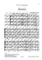 Reger, Max: String Quartet D minor op. 74 Product Image