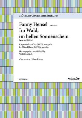 Hensel, Fanny: In the woods, in the bright sunshine 236 op. 3,6