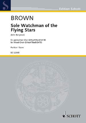 Brown, Matthew: Sole Watchman of the Flying Stars