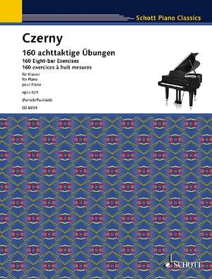Czerny, Carl: 160 Eight-bar Exercises op. 821