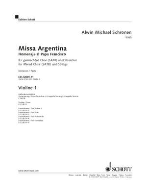 Schronen, Alwin Michael: Missa Argentina