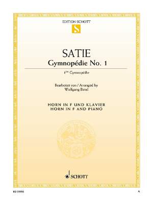 Satie, Alfred Éric Leslie: Gymnopédie No. 1