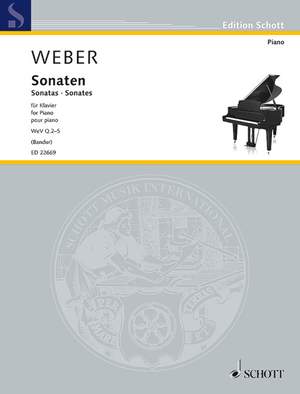 Weber, Carl Maria von: Sonatas WeV Q.2-5