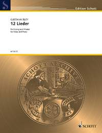 Bley, Gustava: 12 Lieder
