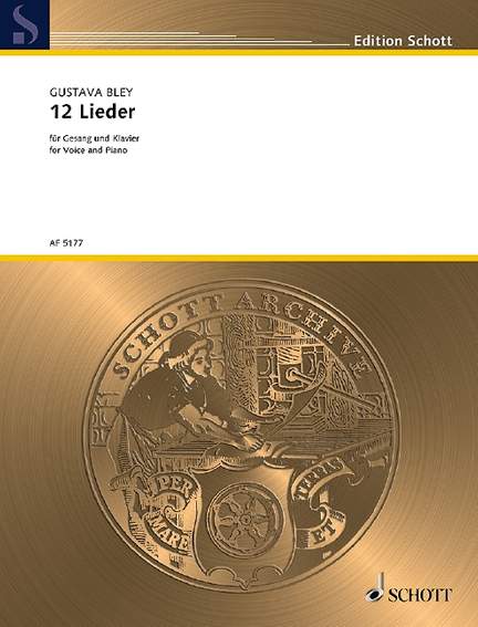Bley, Gustava: 12 Lieder