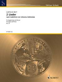 Bley, Gustava: Zwei Lieder op. 23