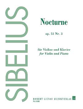 Sibelius, Jean: Nocturne op. 51/3