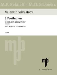 Silvestrov, Valentin: Three Postludes