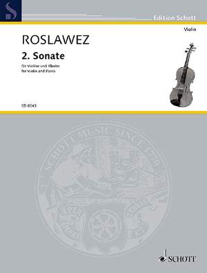 Roslavets, Nikolai Andreyevich: 2. Sonata