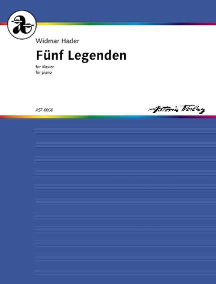 Hader, Widmar: Fünf Legenden