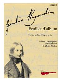 Regondi, Giulio: Feuillet d'album