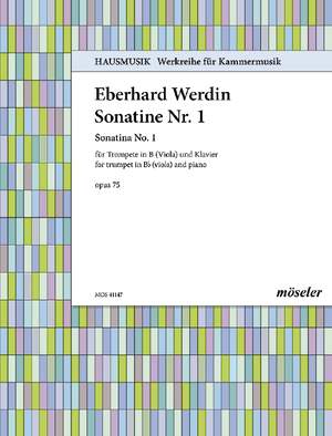 Werdin, Eberhard: Sonatina no 1 147 op. 75