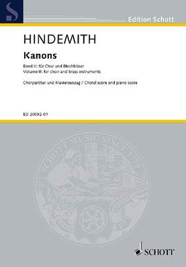 Hindemith, Paul: Kanons