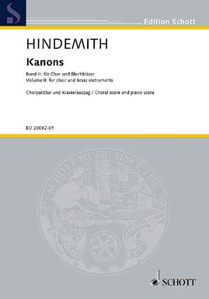 Hindemith, Paul: Kanons