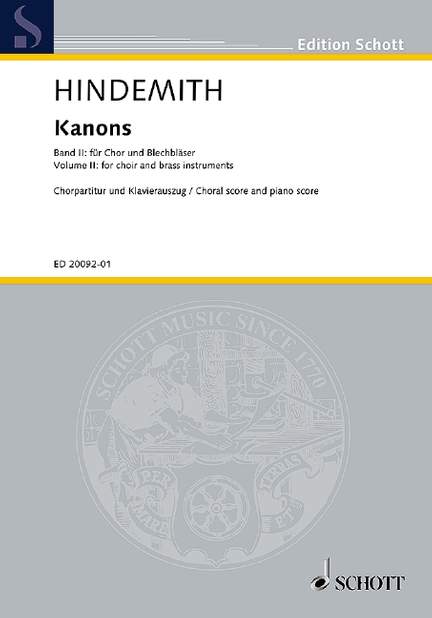 Hindemith, Paul: Kanons