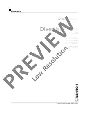 Jacobi, Wolfgang: Divertissement