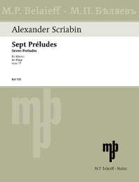 Scriabin, Alexander Nikolayevich: Seven Preludes op. 17