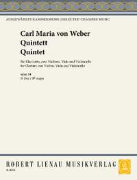 Weber, Carl Maria von: Quintet op. 34