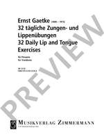 Gaetke, Ernst: 32 Daily Lip and Tongue Exercises Product Image