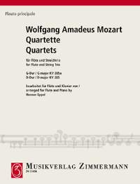 Mozart, Wolfgang Amadeus: Quartets G major KV 285a and D major KV 285 KV 285a / KV 285